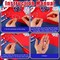 564 Pcs 4th of July Keychain Craft Kit DIY Patriotic Bead Keychain Making Supplies 250th Anniversary Key Gifts Name Beads Red Blue White Independence Day Memorial Day American Flag Favors